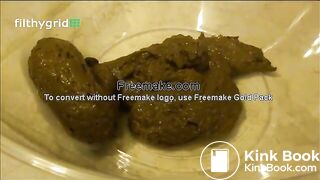 beautiful and sexy brunette has diarrhea