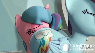 Rainbow dash scat