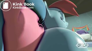Rainbow dash scat
