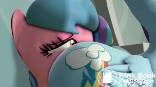 Rainbow dash scat