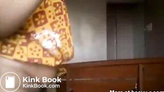 HornyLily indian bhabhi pooping on the floor