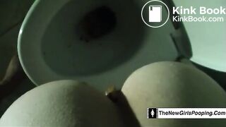 cute and sexy Russian girl with diarrhea