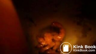 Explosive diarrhea the next morning