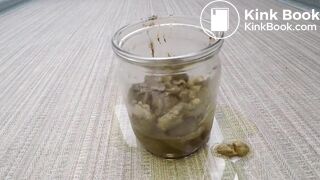 Pee and Shit in a jar