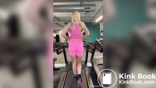 Lana Huckaby , Summer_Fox Babestaion, flash in gym