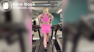 Lana Huckaby , Summer_Fox Babestaion, flash in gym