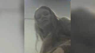 Russain girl shitting