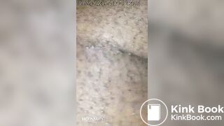 Ebony Let's BF Clean Her Ass