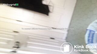 naked girl with a big ass shitting