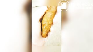 Pooping and playing.