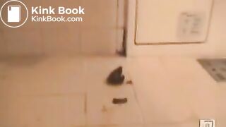 Two Japanese Girls Shit Together on the Bathroom Floor