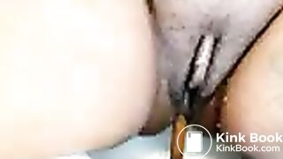 My wife shitting