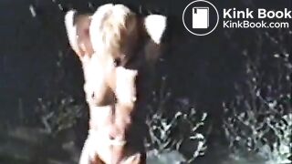 slave girl freezing in snow