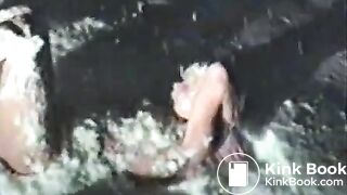 slave girl freezing in snow