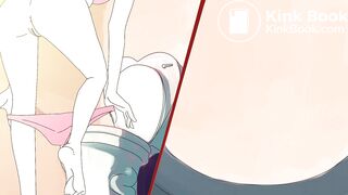 Nonon Deals with the new Girl and drops off the new girl (SCAT)