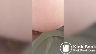 Sloopy shit poop in cold day