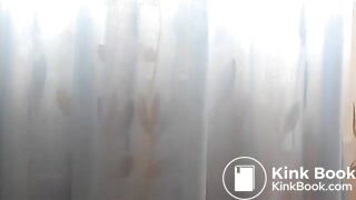 Girl poo in room no wipe ass