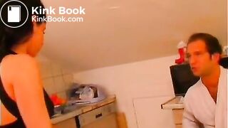 Rare - sexy Italian lady has dirty shit sex with her German boyfriend