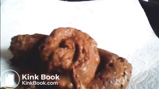 Fat ass grandma shitting diarrhea