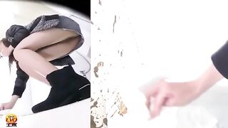 Japanese lady panties poop