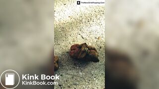 Sexy ebony shitting - video 3