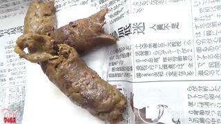 Asian girl self shot poop compilation part 1