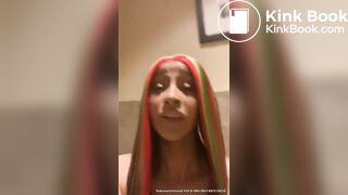 cardi b toilet diarrhea farting