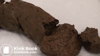 Huge Turd Drops Doggystyle