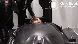 Huge Dump on Toilet Slave