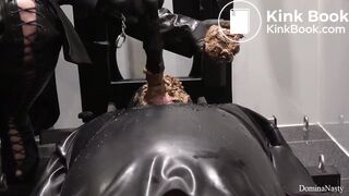 Huge Dump on Toilet Slave