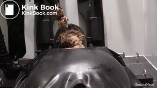 Huge Dump on Toilet Slave