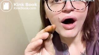 [ME] Eating and playing with shit at work