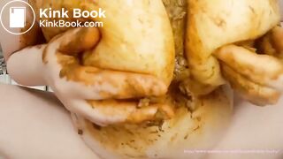 Smearing my warm shit on my body