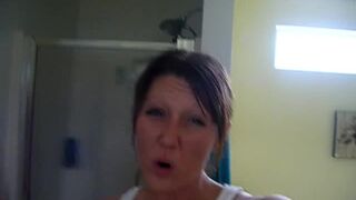 Hot milf shitting pov