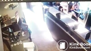 Scat in the restaurant!