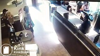 Scat in the restaurant!