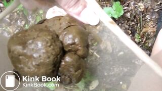 Public Forest Pantyhose Poop Piss German Girl