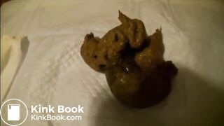 japanese girl in glasses spreads legs and shits 2