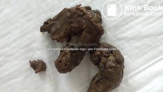 pretty and sexy Italian crapped and peed