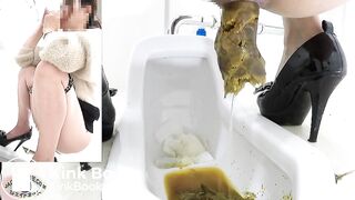 6カメうんこ 女がうん