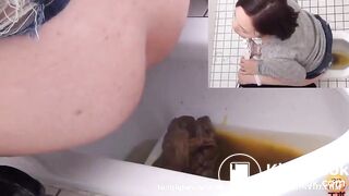 Brown shit from sexy ass - video 2