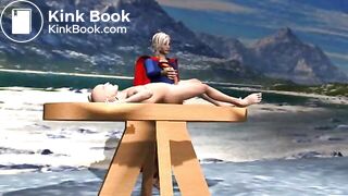 Supergirl fart and scat