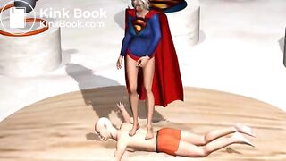 Supergirl fart and scat