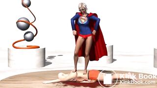 Supergirl fart and scat