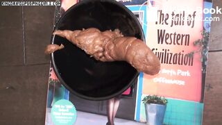 Black girl poop 1