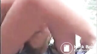 Lovely Tan Girl has to shit