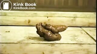 beautiful young girl shitting