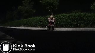 Woman Porn Into Bondage Play And Shits Out Her Enema In Public