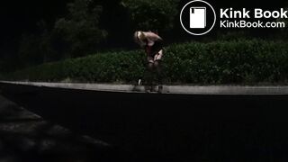 Woman Porn Into Bondage Play And Shits Out Her Enema In Public