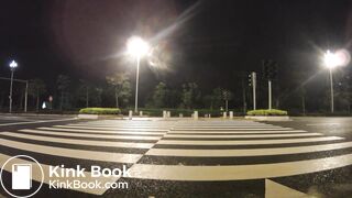 Woman Porn Into Bondage Play And Shits Out Her Enema In Public